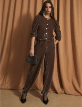 Cargar imagen en el visor de la galería, Total Look Linda Terciopelo Topo