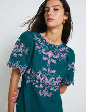 Cargar imagen en el visor de la galería, Vestido Peonia Cobalto