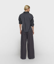 Cargar imagen en el visor de la galería, Pantalón Wide Jog Twill Steel Blue
