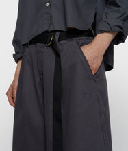 Cargar imagen en el visor de la galería, Pantalón Wide Jog Twill Steel Blue