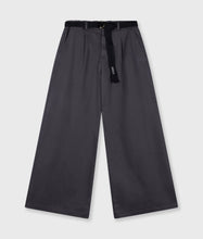 Cargar imagen en el visor de la galería, Pantalón Wide Jog Twill Steel Blue