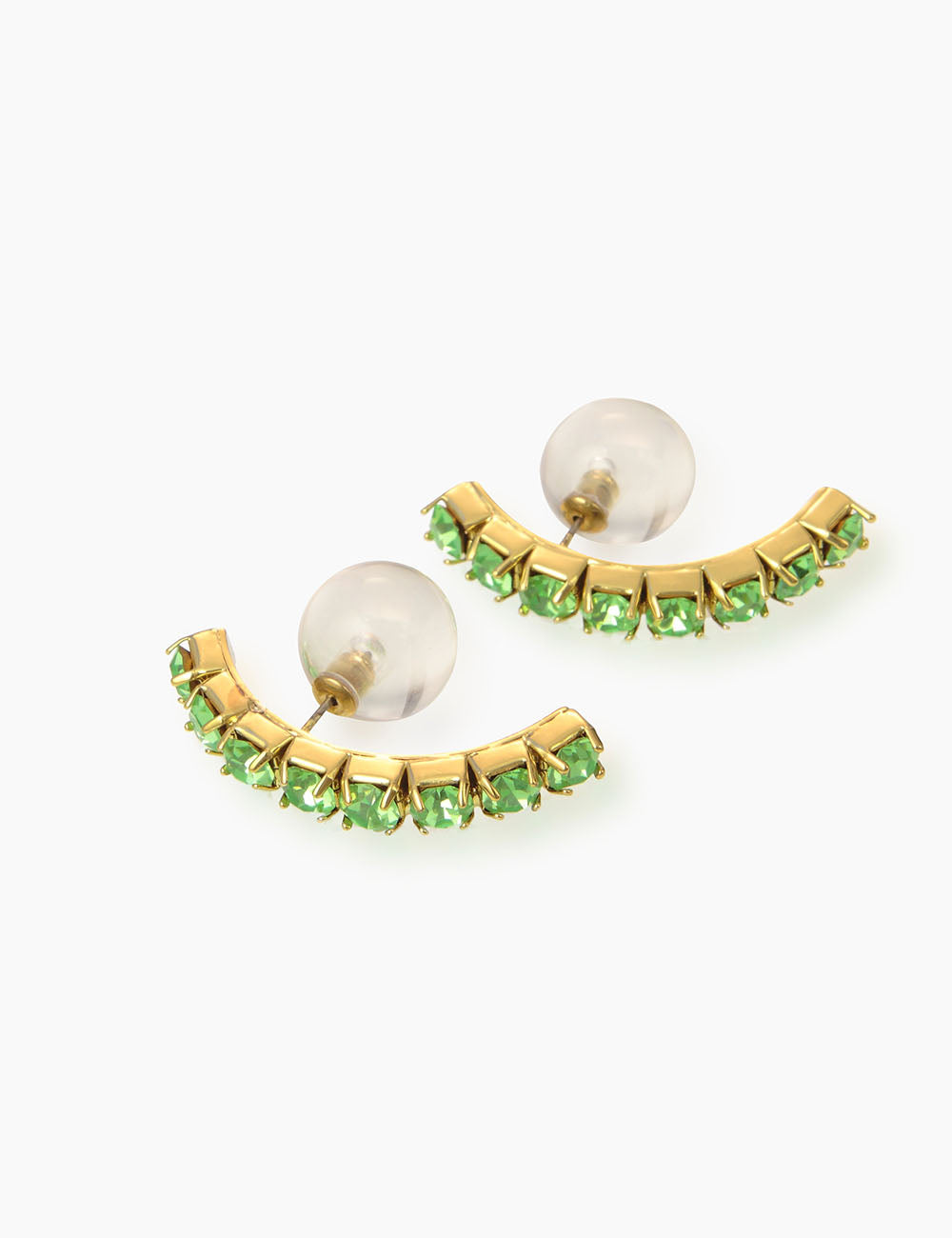 Pendientes Rock Star Verde
