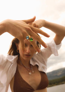 Anillo Amalfi Caramelo