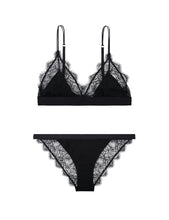 Cargar imagen en el visor de la galería, Conjunto Love Lace Black Classic