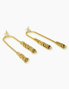 Pendientes Snake Chain