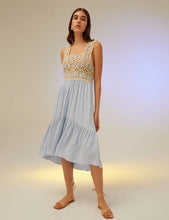 Cargar imagen en el visor de la galería, Vestido Crochet Blue