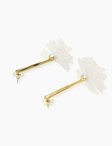 Pendientes Flor Transparente