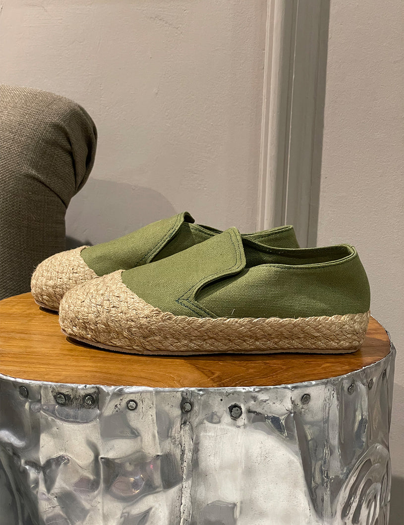 Espardeñas Kaki