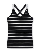 Cargar imagen en el visor de la galería, Top Wrapper Stripes Black