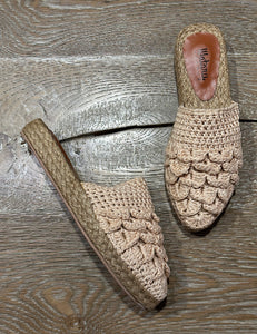 Espardeñas Mules Crochet