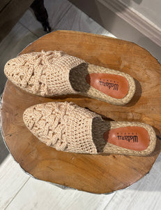 Espardeñas Mules Crochet