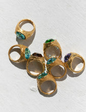 Cargar imagen en el visor de la galería, Anillo Amalfi Turquesa