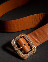 Cargar imagen en el visor de la galería, Cinturón Santaia Cognac