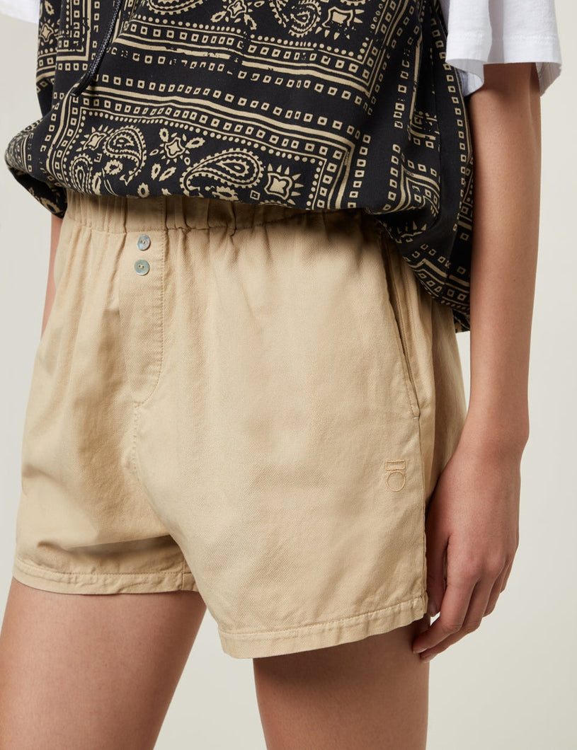 Short Pique Beige